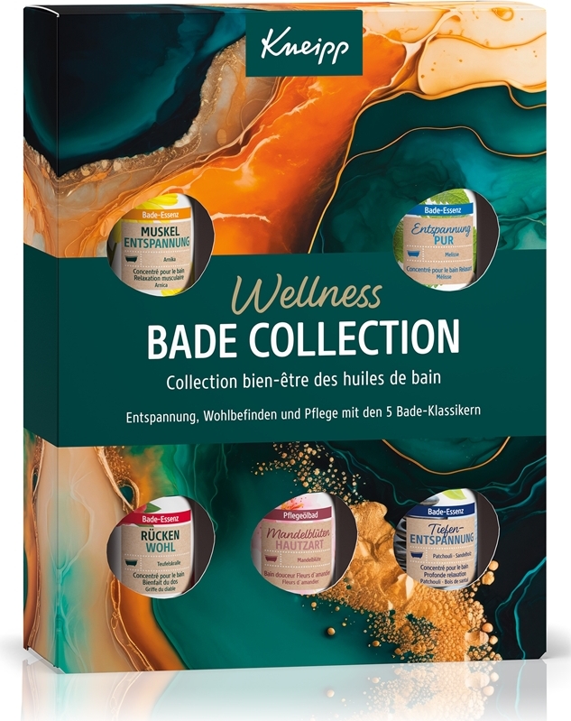 Kneipp Badeolie Wellness Sæt - Badeolie gavesæt - 20ml