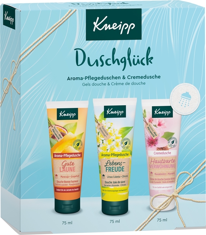 Kneipp Happy shower gavesæt 3 x 75 ml