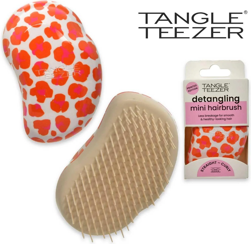 Tangle Teezer Il Mini Originale: Stampato Arancione Multiplo