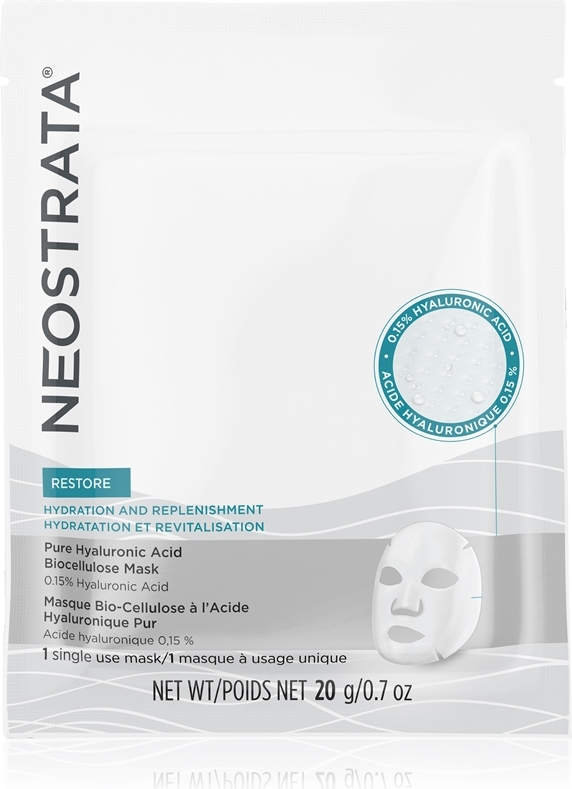 Neostrata Restore Bio-Cellulose Mask med ren hyaluronsyre 20 g