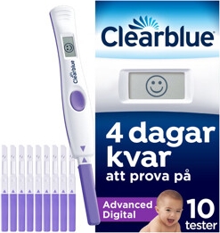 Clearblue Advanced Digital Ovulation Test 10-pack