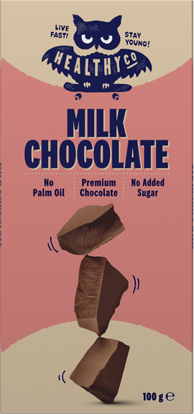 HealthyCo Milk Chocolate 100 gram