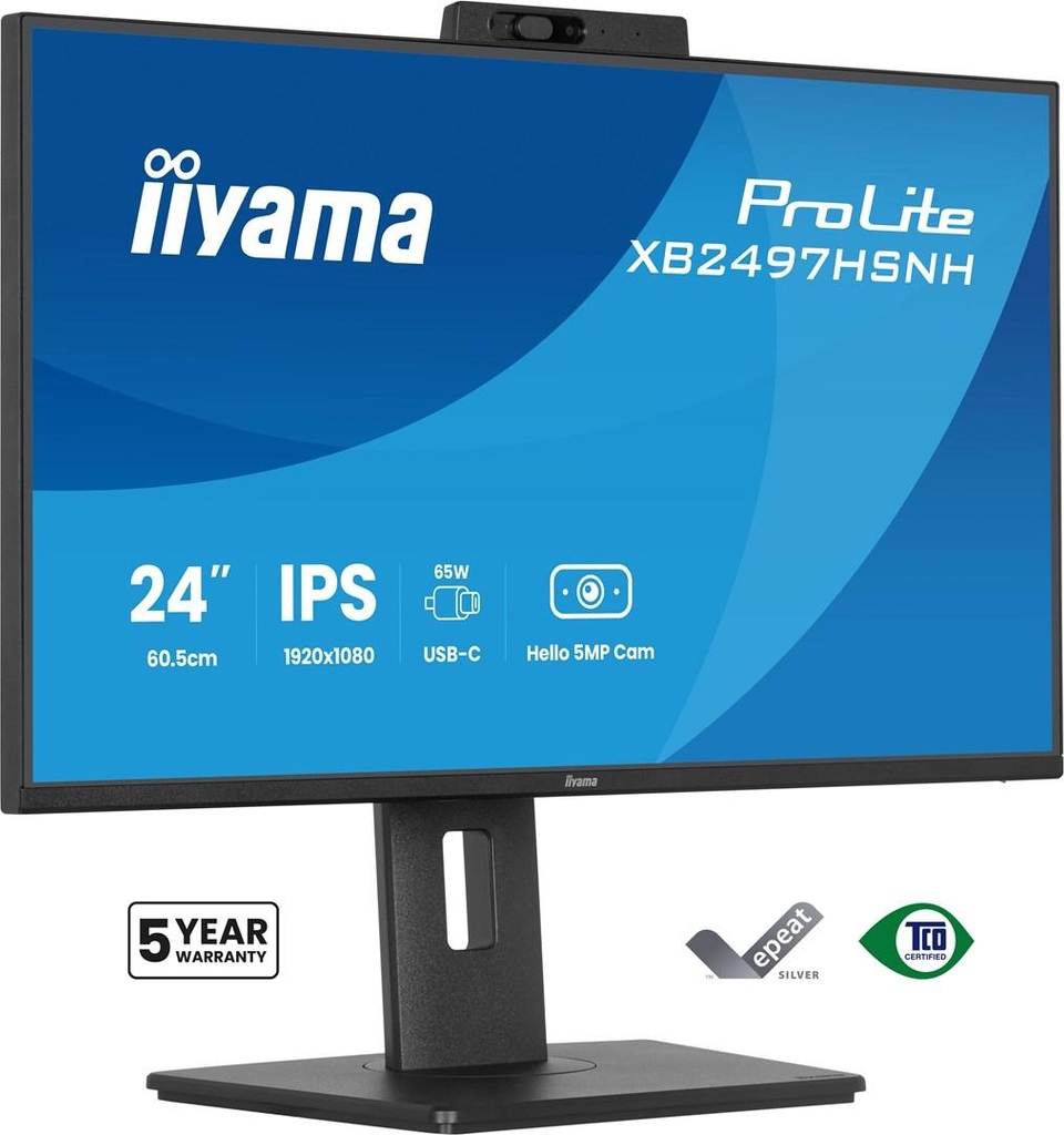 Iiyama ProLite XB2497HSNH-B1 24 Inch IPS Docking Screen