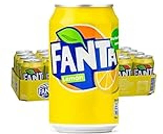 Fanta Citron Canette 24x33 cl 1 Carton 33cl 24Paquet