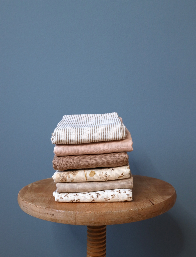 muslin cloth, printed, 2 pack - musselintæpper