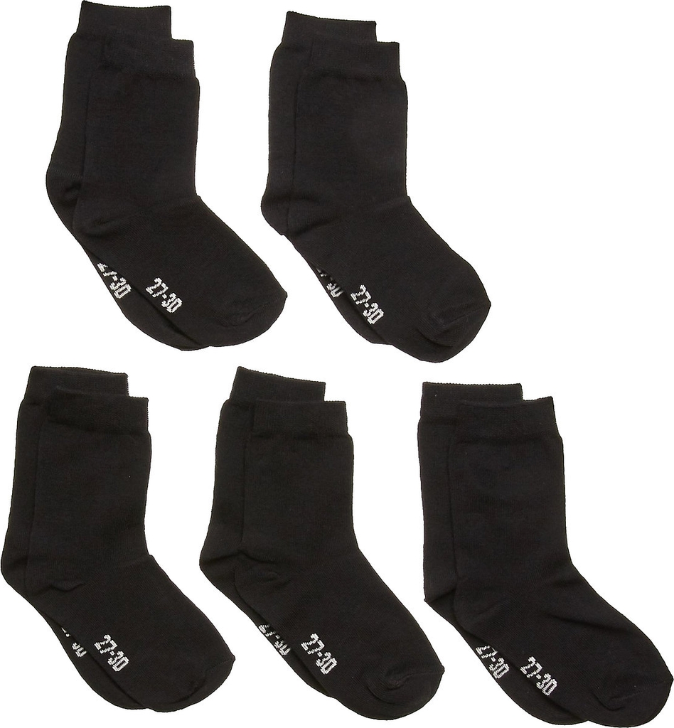 ankle sock -solid (5-pack) - strømper