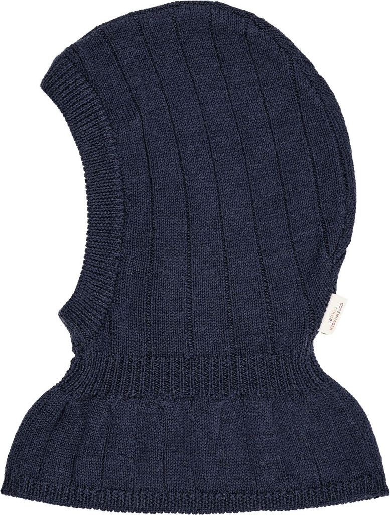 Copenhagen Colors | Merino Rib Knitted Balaclava | 4-9M