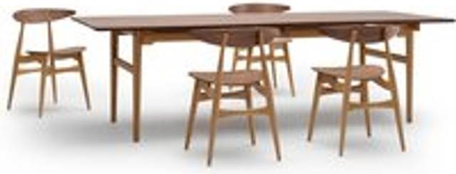 ch327 spisebord, 190 cm fra carl hansen & søn