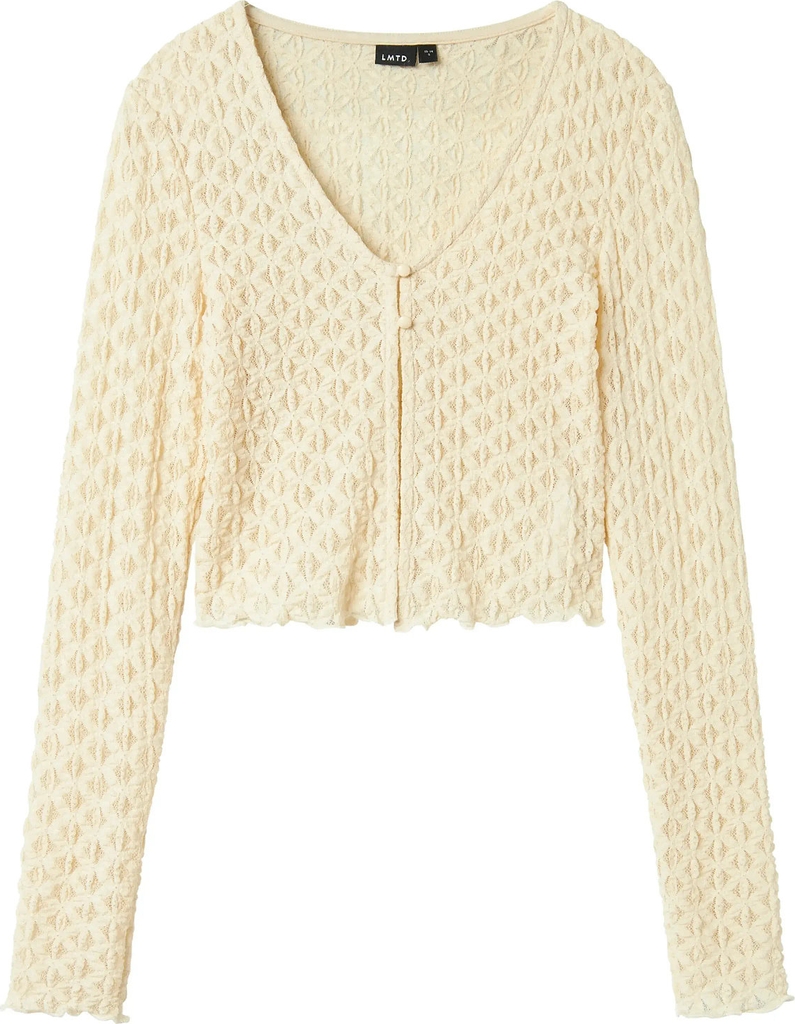 LMTD | Nlfralma Ls Lace Short Cardigan | 158-164