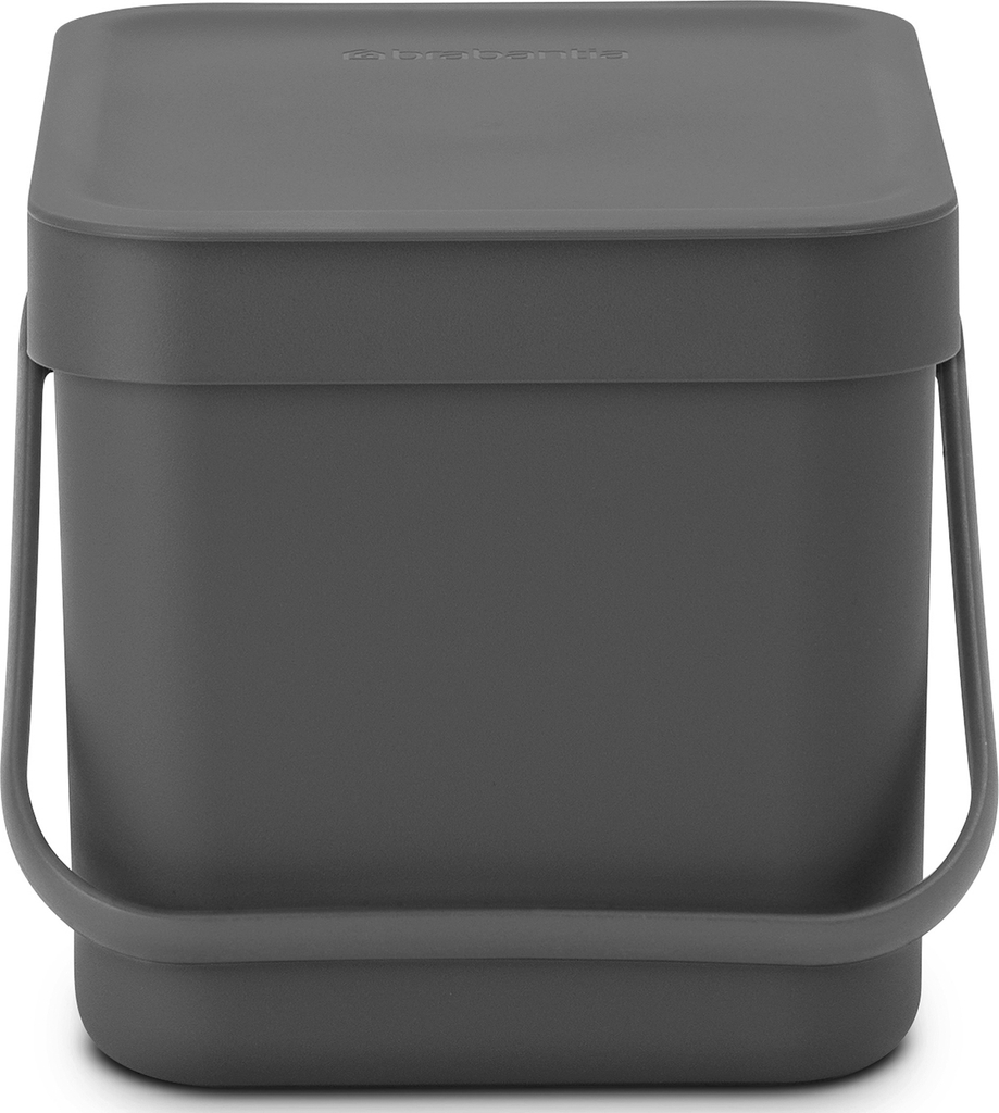 brabantia affaldsspand 6 l grå