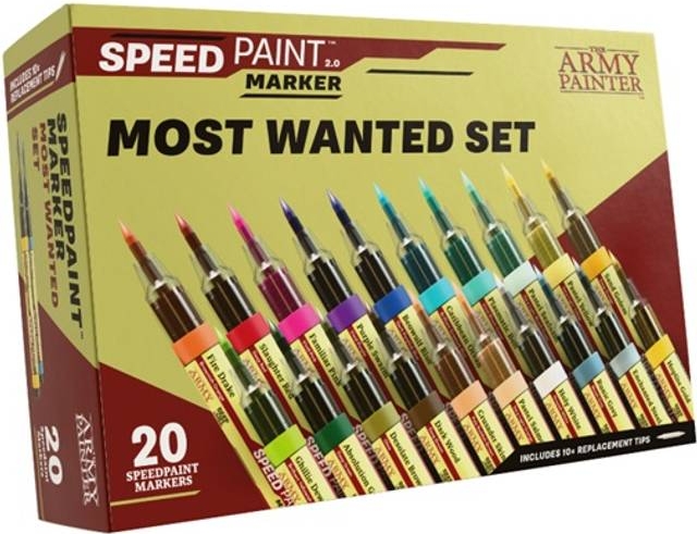 The Army Painter Speedpaint Marker Most Wanted Set SM8005P