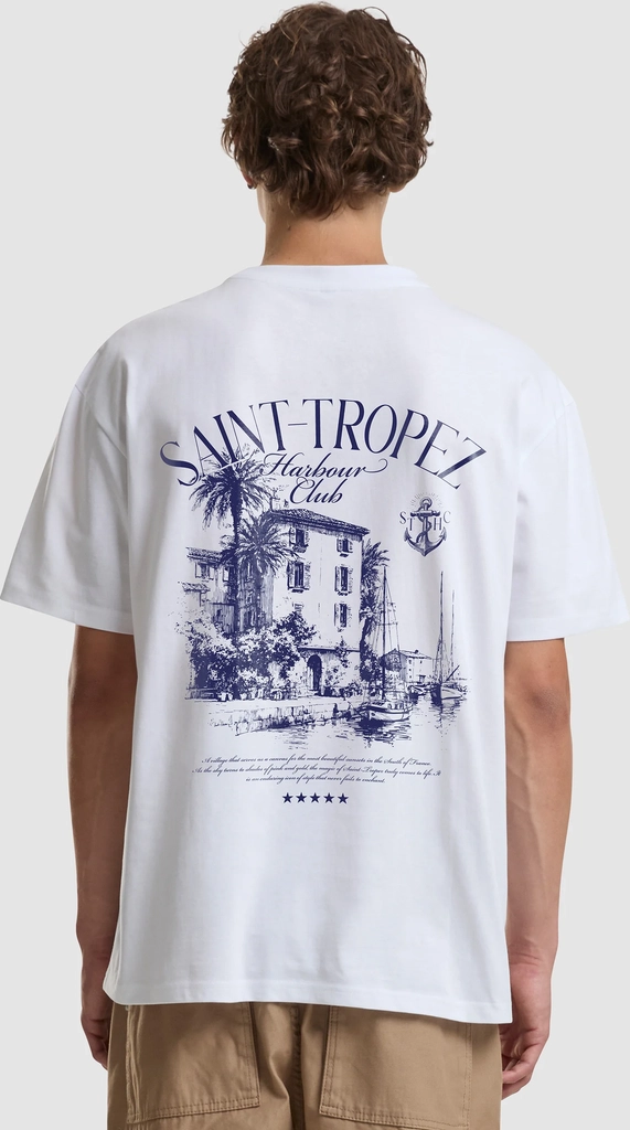mister teeprint t-shirt - white