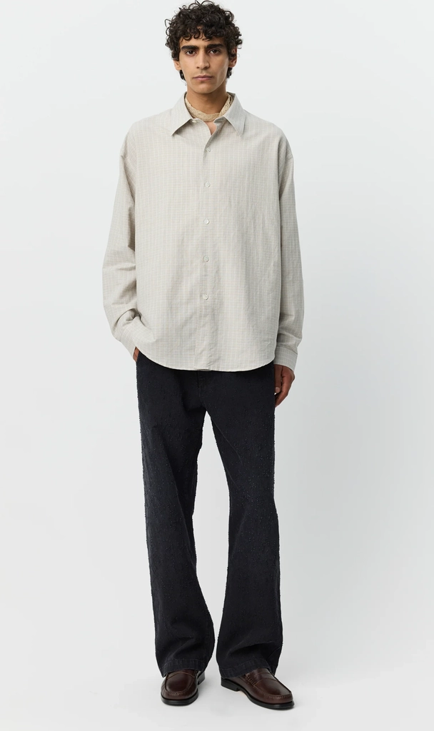 essay shirt - cottage check