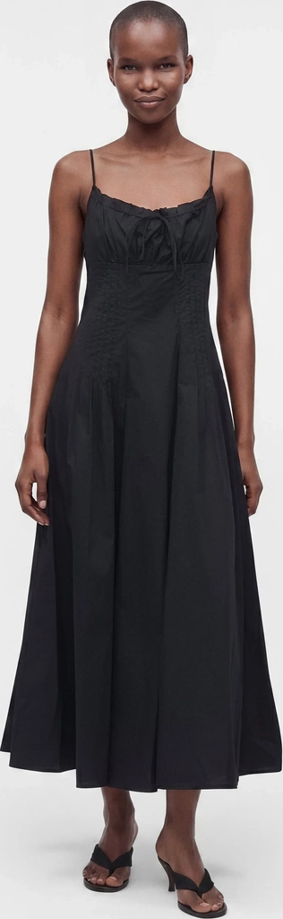 margi dress - maxi dress - black