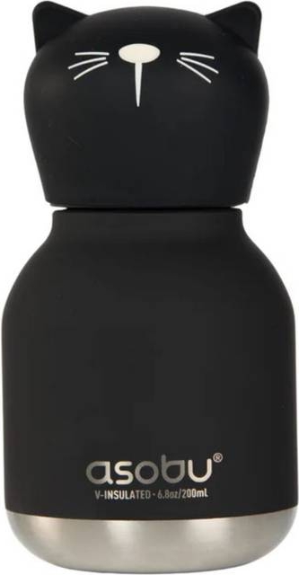 Asobu Mini Bestie Termos Svart Katt 200 ml