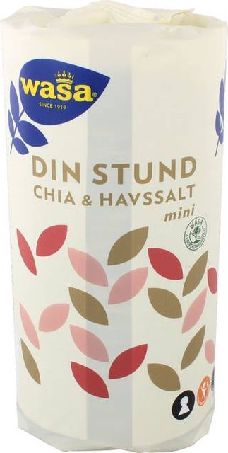 Wasa Din Stund Chia Havssalt Mini