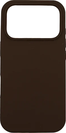 leki iphone cover 17 pro silicone - espresso