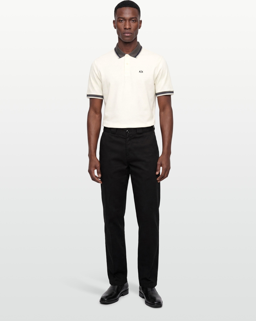 Armani Exchange Polo Shirt - Black - XS
