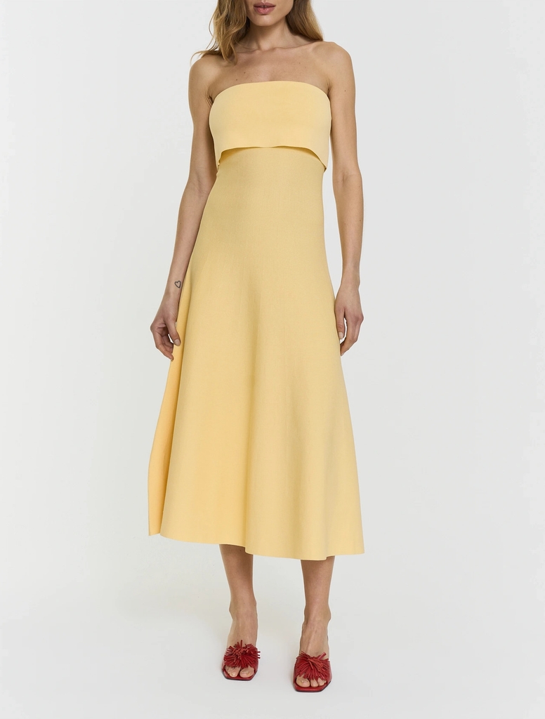 Twist & Tango Clementina Midi Dress Yellow