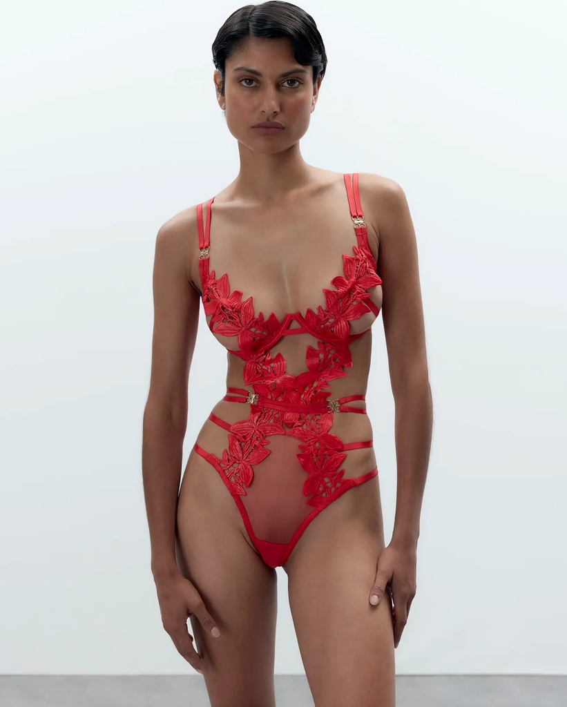 Bluebella Ophelia Wired Body - Red - C x 75