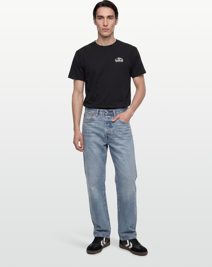 Revolution Printed T-Shirt - Black - M