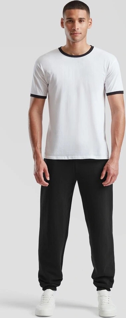 Fruit of the loom Classic Elasticated Cuff Jog Pants - Black - XL