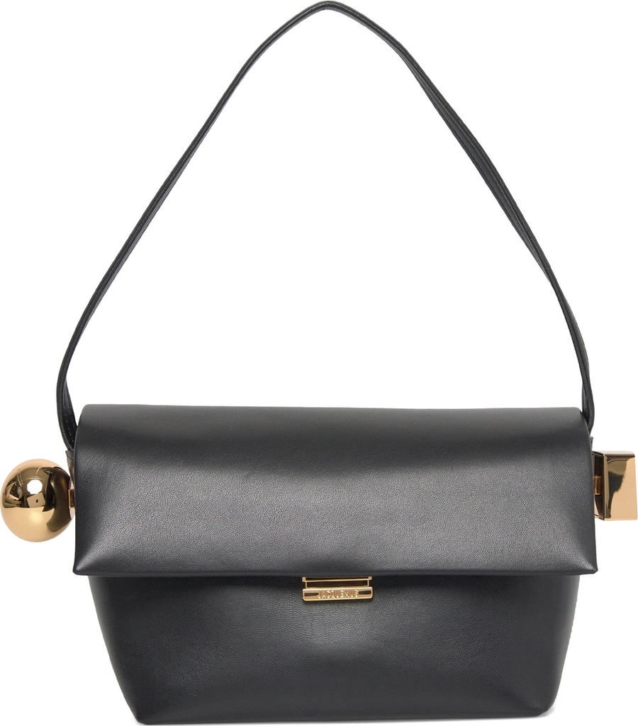 Jacquemus Le Rond Carré Shoulder Bag - Black - ONE SIZE