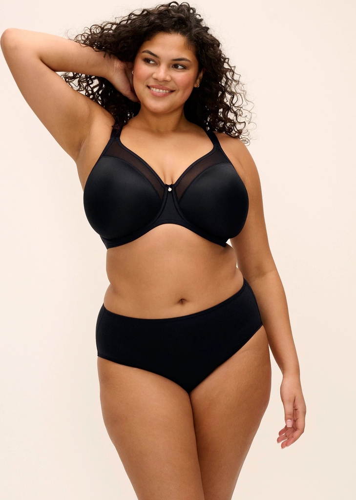 Elomi Smooth - Black - XL