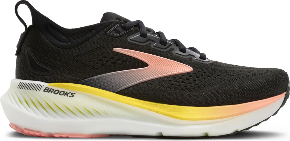 Brooks Glycerin GTS 23 Running Shoes - Black/Peach/Nightlife