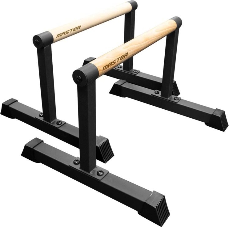 Master Fitness Parallette Wood