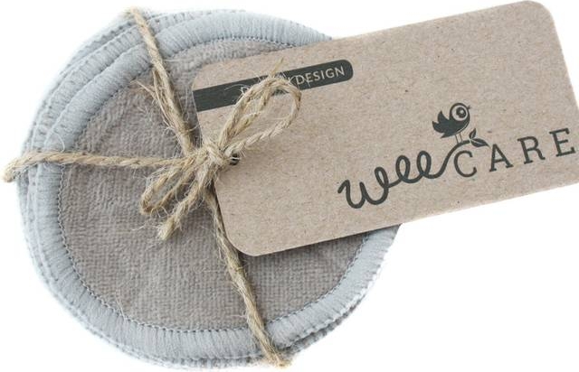 WeeCare babypads rondeller i økologisk bomuld 8 stk