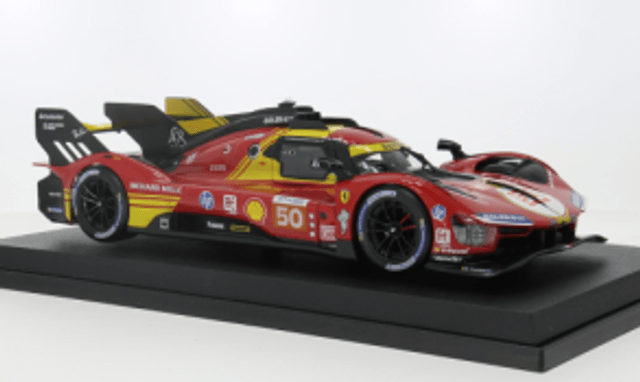BBurago Ferrari 499P 24h Le Mans 1 18