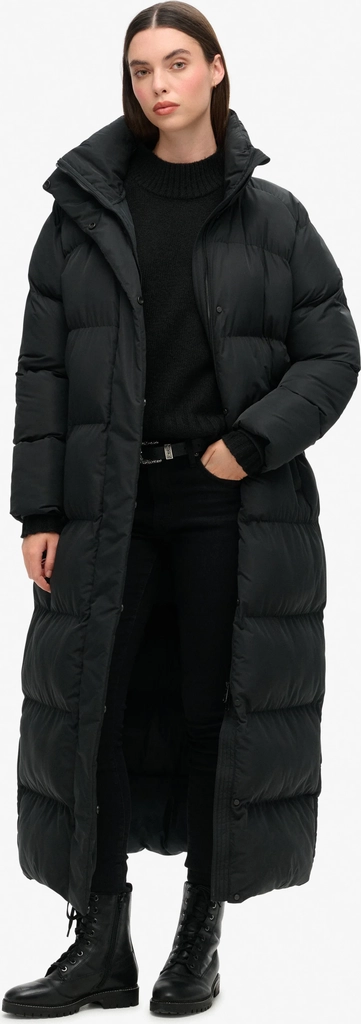 maxi longline puffer jacket