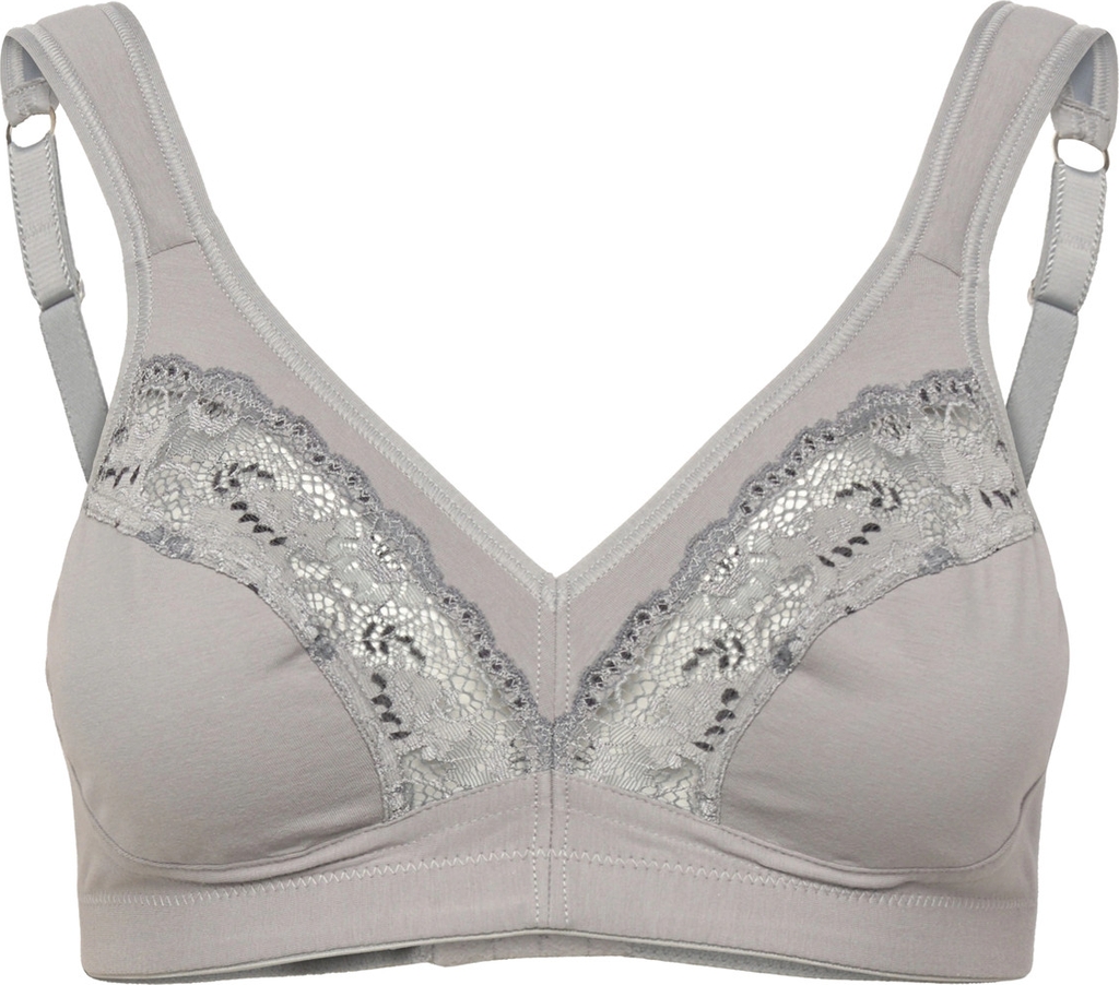 Swegmark Soft Organic Soft Bra Fairtade - Grey - 90 B