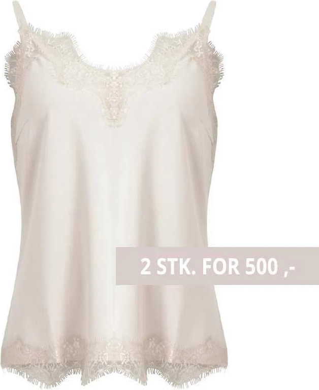 COSTER COPENHAGEN CCH1004 LACE TOP 202 OFF WHITE