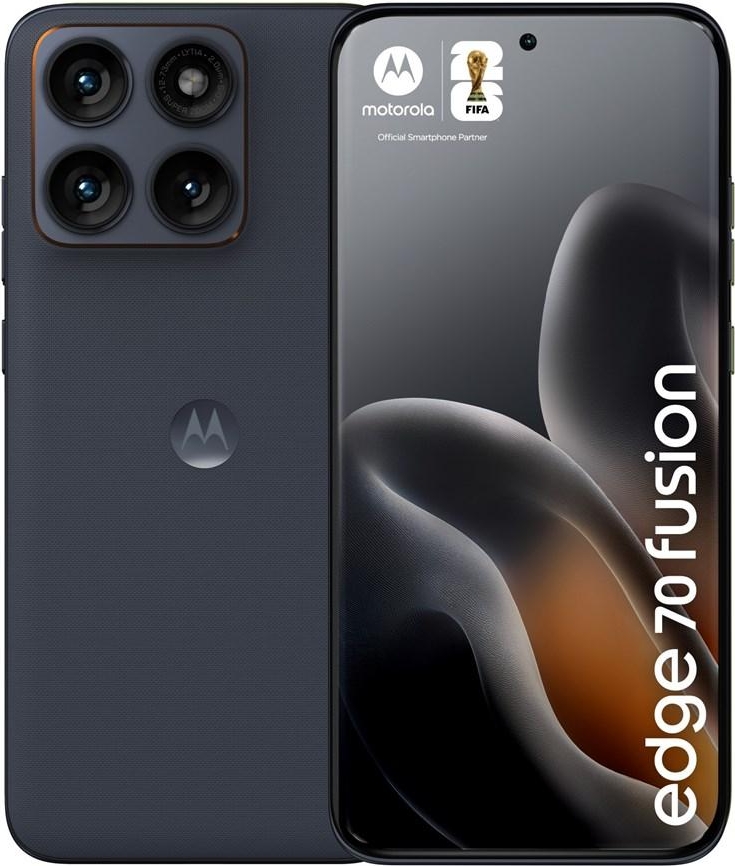 Motorola edge 70 fusion 17,2 cm (6.78") Dual SIM Android 16.0 5G USB Type-C 8 GB 256 GB 5200 mAh Sort
