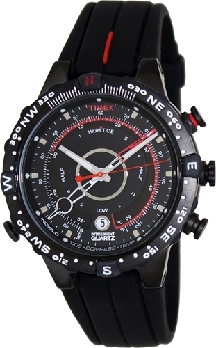 Timex Herrklocka T2N720 Intelligent Svart/Gummi Ø45 mm