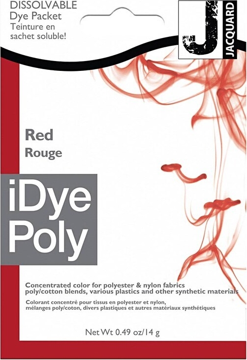 køb idye poly - rød - 14 g fra jacquard