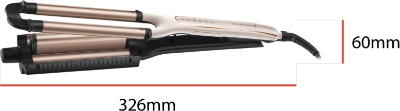 Remington CI91AW, Krøllejern, Wave Varm 210 °C, 30 sek./side, Proluxe 3 m