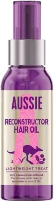 Aussie Reconstructor Hårolie Med Macadamiaolie Skadet Hår 100 ml 100ml