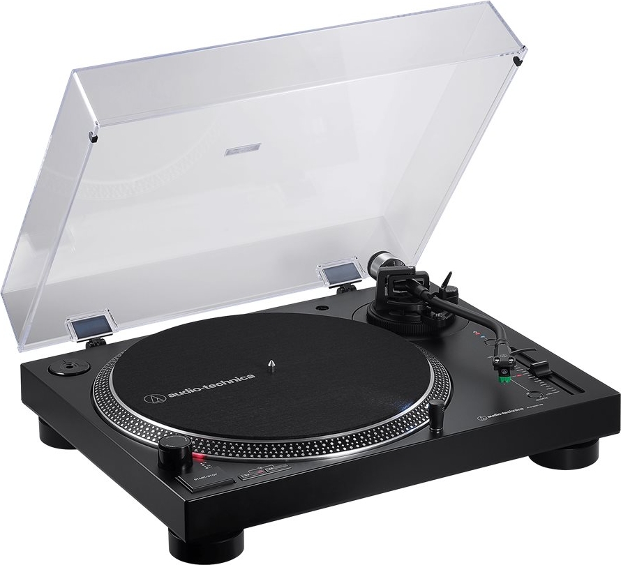 Audio-Technica AT-LP120XBT-USB pladespiller Direct drev pladespiller Sort Vejledning