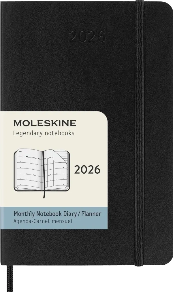 Moleskine 2026 Kalender S Måned Poc
