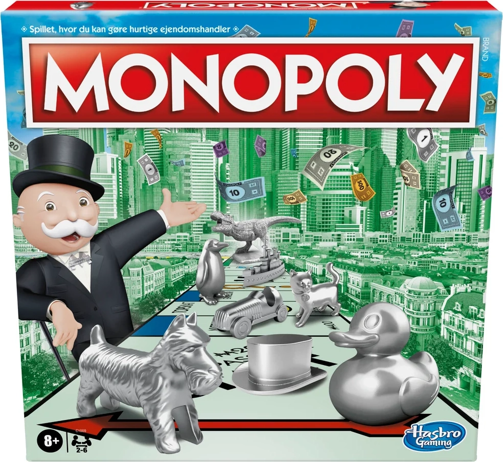 HASBRO Brætspilmonopol (DK)