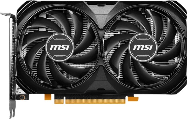 msi geforce rtx4060 ventus 2x black 8g oc grafikkort