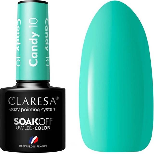 Claresa Claresa Nail Polish Hybrid Soak Off Candy 10 5ml 5ml