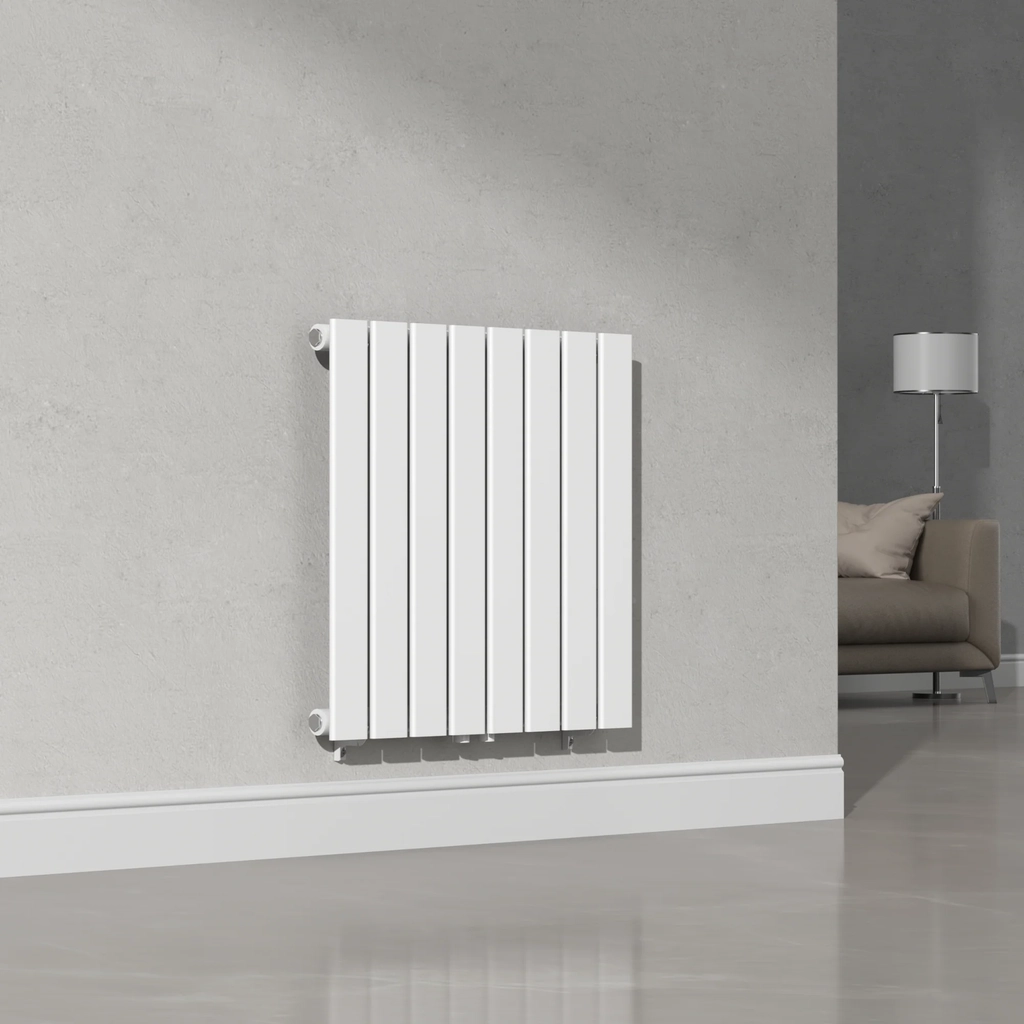 designerradiator nore hvid 60x60cm enkeltlag 459w [neu.haus].