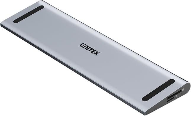 Unitek KVM Dockingstation Med Cradle USB C MST HDMI 2.0