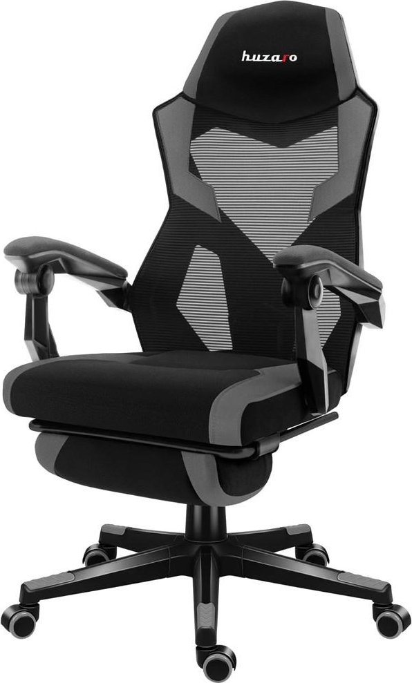 Huzaro Combat 3.1 Grey - gamingstol med mesh-ryg