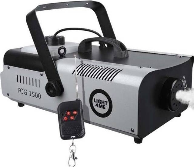 LIGHT4ME FOG 1200 Røg Og Tågegenerator Fjernbetjening