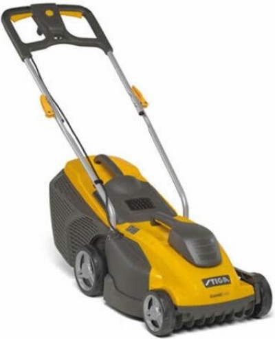 Stiga plæneklipper 294340068/ST1 - 34 cm skubbemodel med justerbar klippehøjde